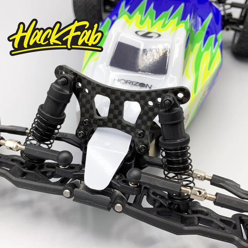 HackFab WIDE Carbon Fiber Front Tower for Losi Mini-B - Picture 2 of 3