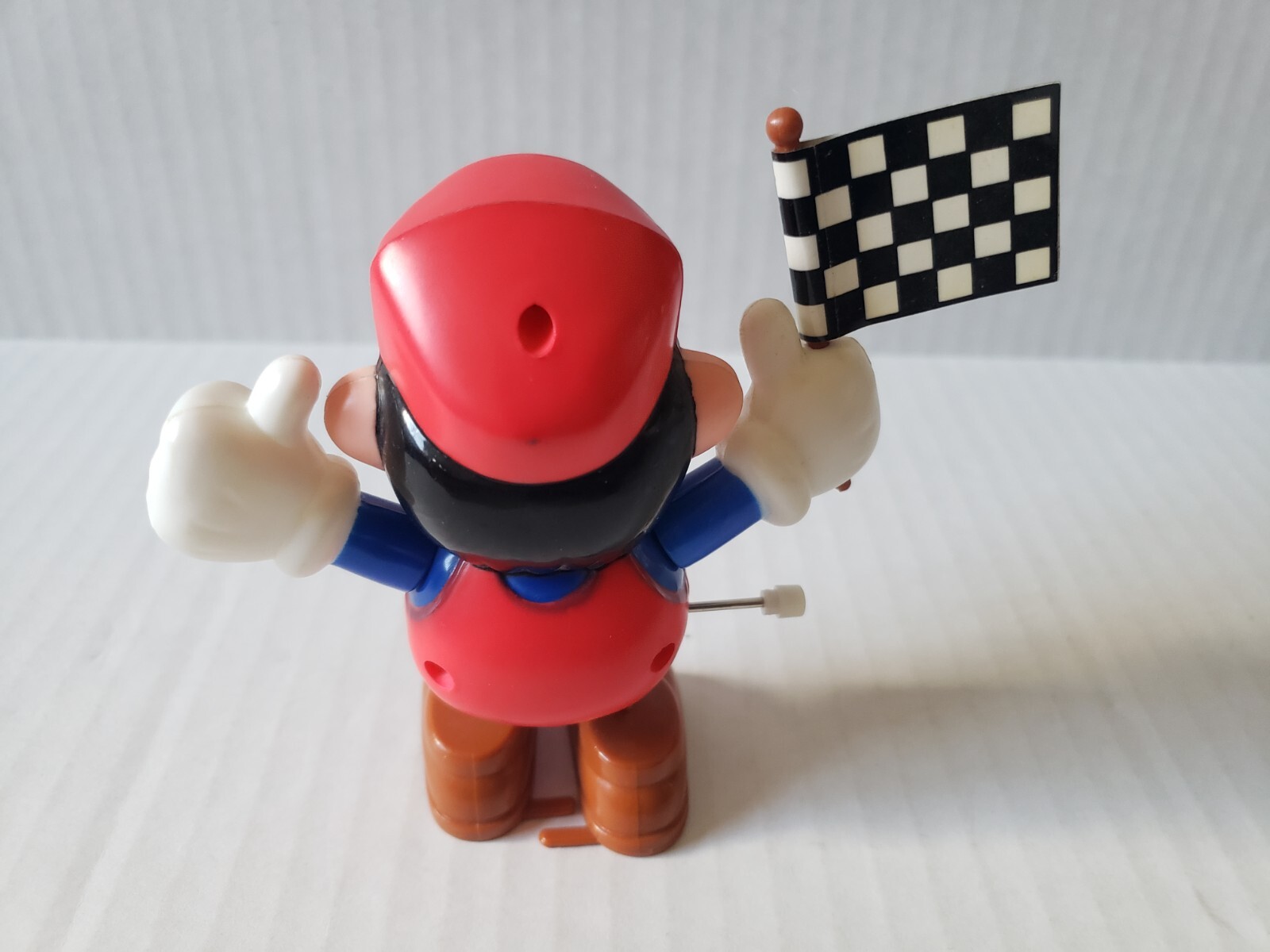 Vintage 1989 Nasta Nintendo Super Mario Bros 2 Mario Wind Up Toy Figure