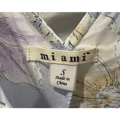 FRANCESCA'S Blue and White Floral Mini Dress Size S | eBay