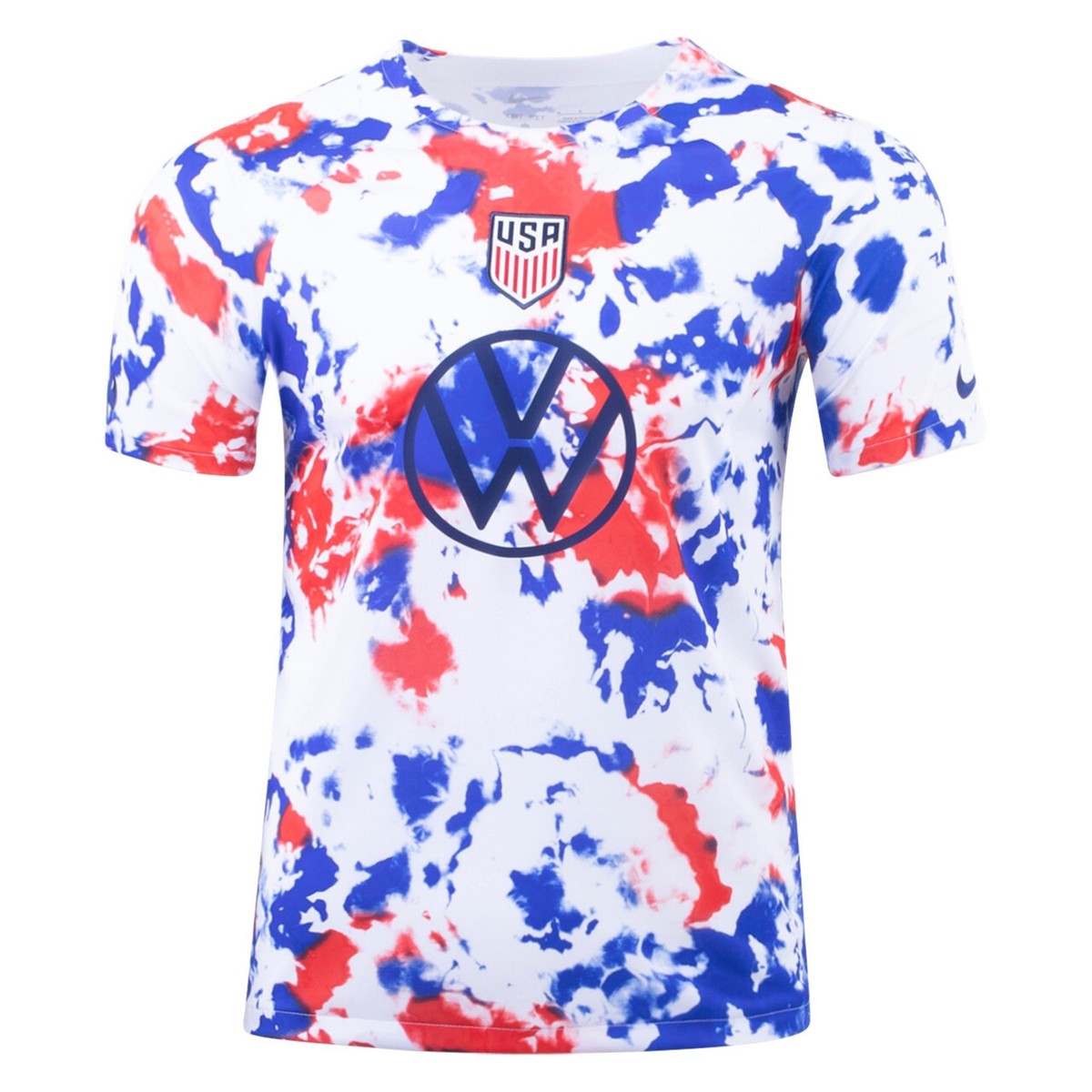 2022 Men's Nike USA World Cup Pre-Match Tye Die Soccer Jersey