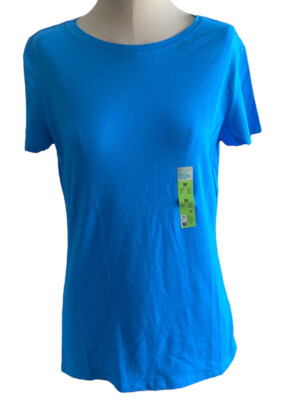 PRIMARK  Ladies T-Shirt Top Dark Blue  Size M  Short  Sleeves NEW