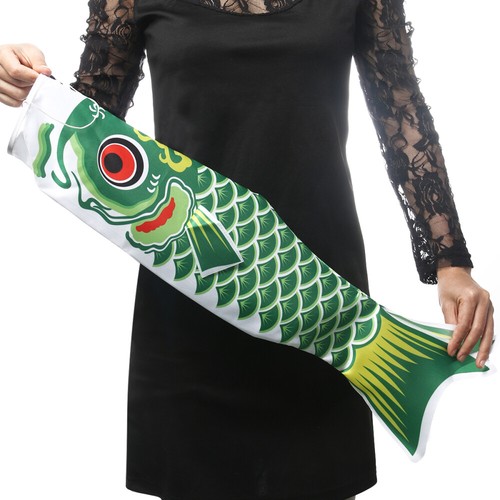 5PCS Japanese Carp Windsock Streamer Fish Flag Koinobori Outdoor Decor-CI - Afbeelding 3 van 8