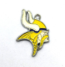 MINNESOTA VIKINGS LOGO CHARM x1 Big Discounts for Multiple NFL Pendant