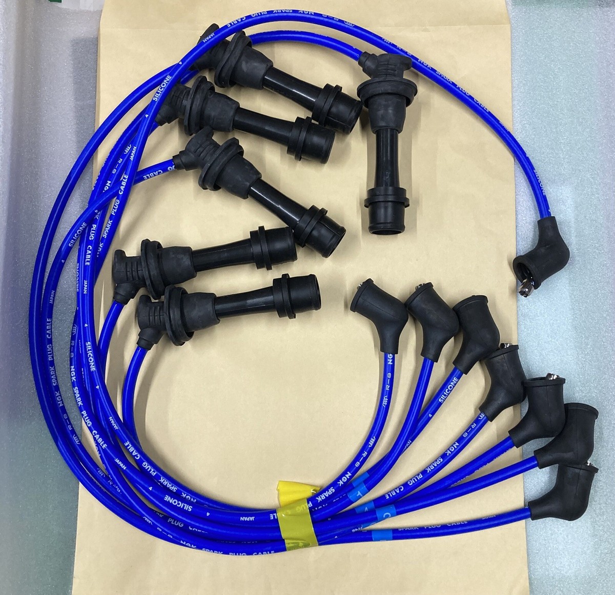 NGK パワーケーブル RC-TX134 プラグコード GX71 1G-GTEU 7pc NGK Spark Plug resistive cord Set ( RC-TX134 ) fit Toyota OEM