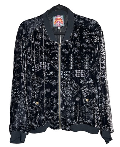 Johnny Was Ruth Bandana Bomber Jacket 