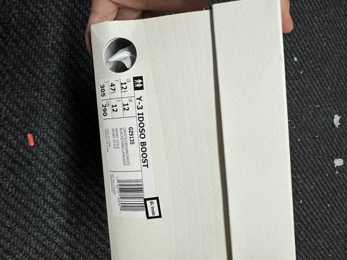 Adidas Y-3 Idoso “Off White Bliss” Boost Size US 12.5 Brand New - Picture 8 of 9