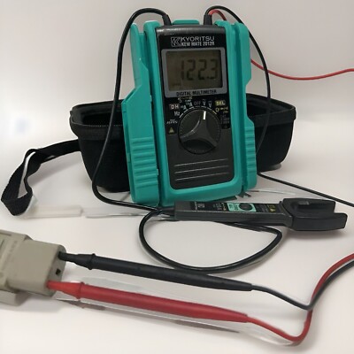 Kyoritsu 2012R AC/DC Multimeter & Clamp KEW-MATE, ohm, Temp, HZ- Excellent-Japan