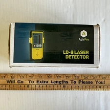 AdirPro LD-8 Laser Detector Item# 790-01 New open box