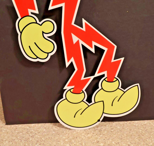 REDDY KILOWATT Electric Power Company Die Cut 18 Inch Metal Sign modern retro - Picture 3 of 3