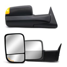 Upgraded Tow Mirrors For 1994-1997 Dodge Ram 1500 Power Arrow Signal Upgraded Tow Mirrors For 1994-1997 Dodge Ram 1500 Power Arrow Signal