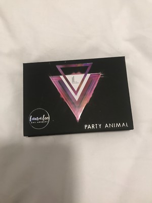 NEW Laura Lee Los Angeles Party Animal Eyeshadow Palette 6 Shades Bright Colors 