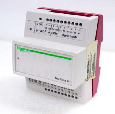 SCHNEIDER TAC XENTA 411 DIGITAL INPUT MODULE 0-073-0201-1