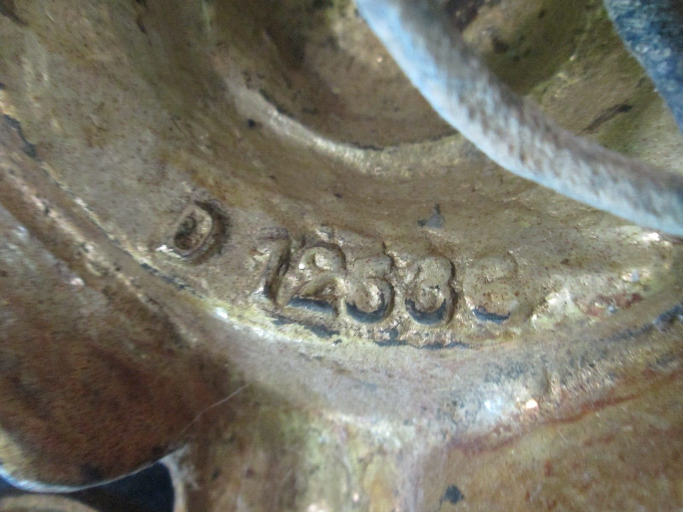 Antique Art Deco Nouveau 5 Light Ceiling Fixture Cast Brass/Bronze eBay