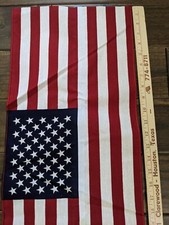 11 Panels Fabric Panel American US Flag 11X 187" Diy Craft Crafting Patriotic