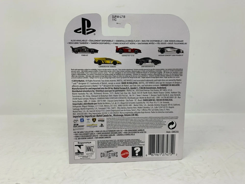 Hot Wheels Retro Entertainment Gran Turismo Corvette C7.R 1:64 Diecast — 第 3/3 张图片