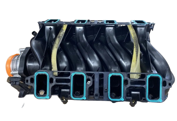 Intake Square Genuine GM 6.0L 6.2L Intake Manifold Square Port w/ Throttle Body And ...