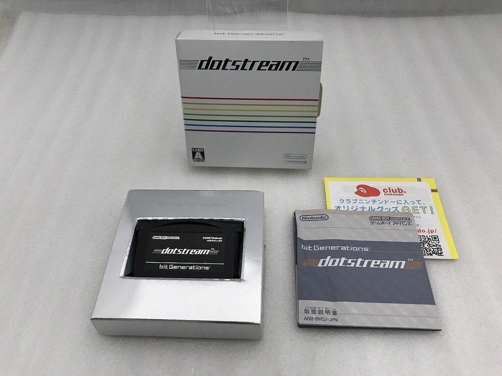 DOTSTREAM Bit Generations Gameboy Advance Nintendo 1042 DOTSTREAM Bit Generations Gameboy Advance Nintendo 1042