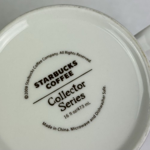 Tazza caffè Starbucks Pittsburgh Global Icon serie da collezione 2012 16 oz - Foto 6 di 6