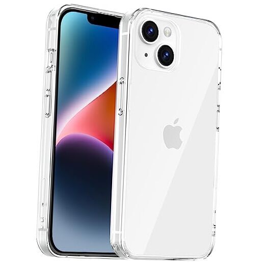 Case for iPhone 13 Case Non-Yellowing Full Body Screen Camera Shockproof Phone