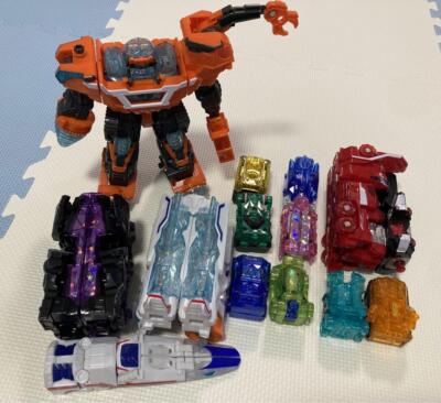 Power Rangers Mashin Sentai Kiramager Kiramaijin Gigant Driller 13set japan
