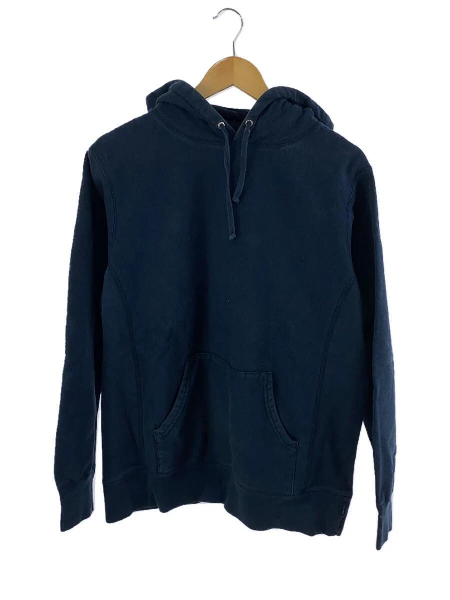 Sweat à capuche Supreme coton bleu marine M occasion
