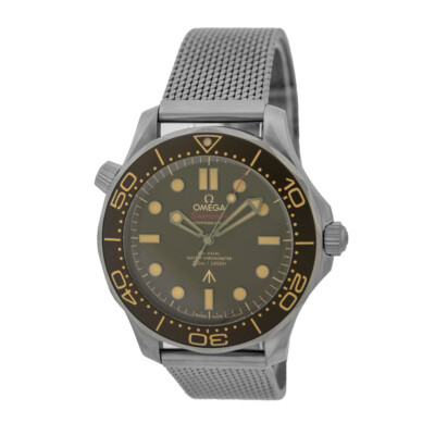 OMEGA Titanium 42mm Seamaster 007 Edition Diver 300m 210.90.42.20.01.001 NEW2024