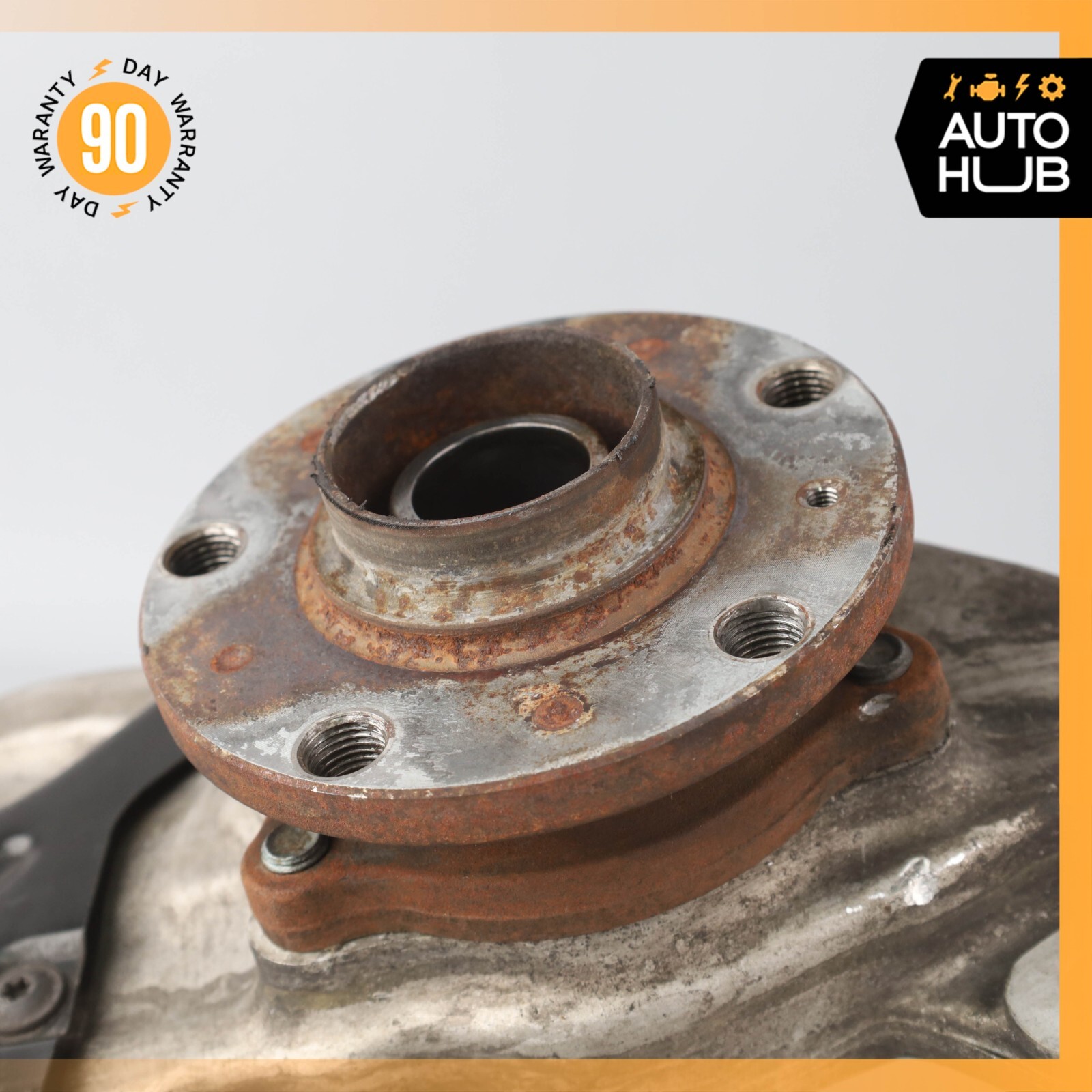 Bentley Continental Flying Spur Front Left Side Spindle Knuckle Hub OEM 76k