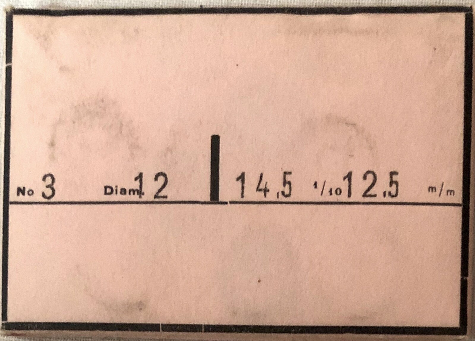 1X BR 6550 Mainspring 14.5x12.5mm Ø12 Watch Repair Part