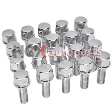 20Pack Wheel Lug Nuts M12x1.25 for Jeep Cherokee Compass Dodge Dart Chrysler 200