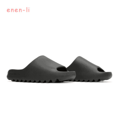 New Adidas YEEZY Slide ONYX Kanye West HQ6448 Matte Black