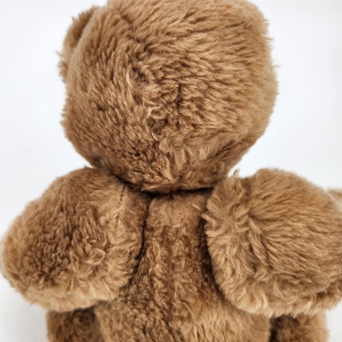 Vintage Teddybär mit Gelenken und roter Schleife - Bild 5 von 7