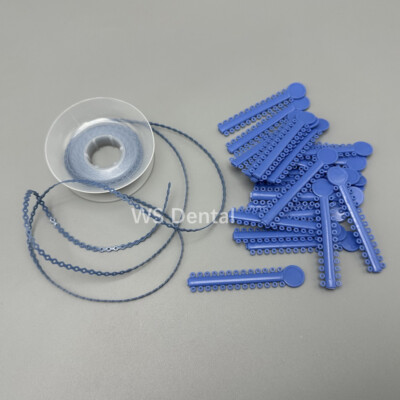 Endodontics Orthodontic Elastic Ligature Ties Chains 5000pcs Dental Orthodontic Elastics Rubber Bands Zoo Pack /Elastic Power Chain Dental Laboratory Orthodontic Elastics/Power Chains Chains