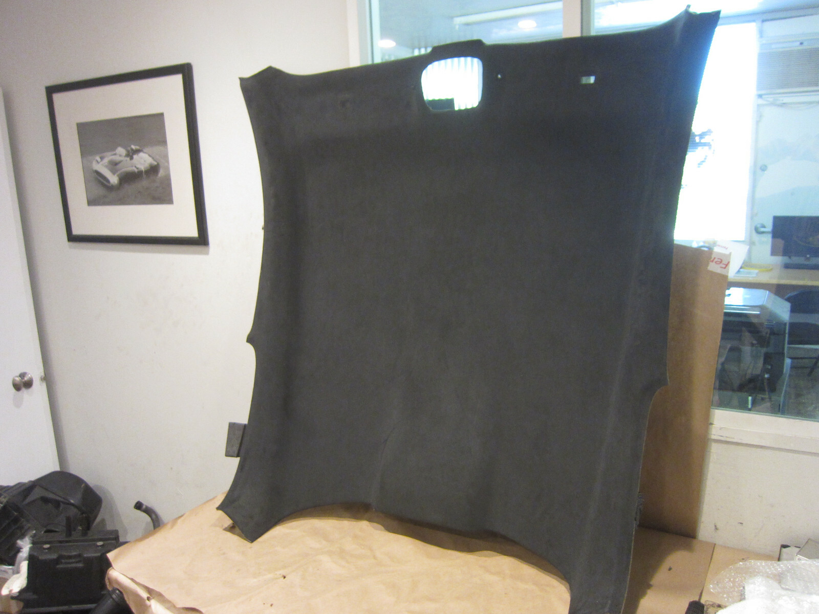 McLaren 570S - Headliner - Carbon Black Alcantara - P/N 13N0877CP