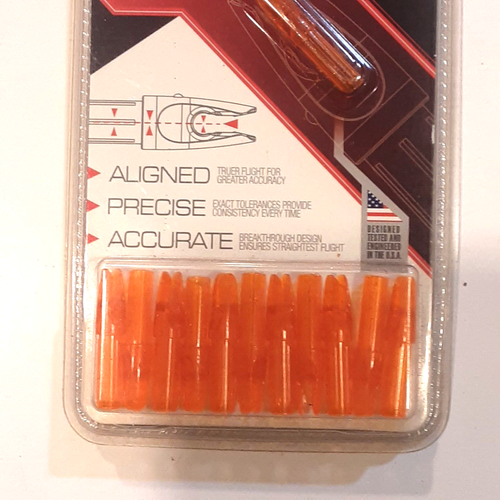 CARBON EXPRESS LAUNCHPAD NOCKS 12 PACK FOR .244 ID ARROWS - Picture 2 of 4