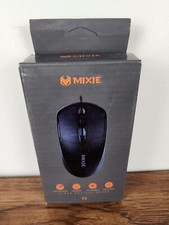 Mixie Wired Optical Mouse With Ergonomic Design New In Box