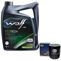 MotoröL Set 0W40 5 Liter + ÖLfilter SM 174 FüR Audi Coupe 80 A6 A4 A8 2.6 2.8