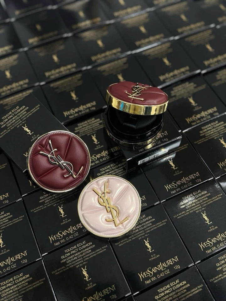 [PRE-ORDER] YSL Touche Exlat Cushion Limited Puffer Edition MATTE B10 / B20 WINE - Image 3 of 4