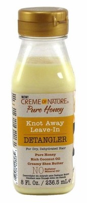 Creme Of Nature Pure Honey Detangler 8 Ounce Leave-In (236ml) (1 Pack)