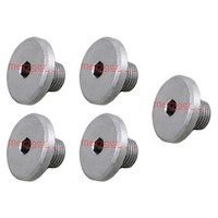 5X Metzger ÖLablassschraube MIT Dichtring M10X1,0 9Mm Innensechskant ÖLwanne ÖLW