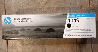 HP 104S Black Toner Cartridge for Samsung MLT-D104S New