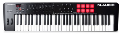 B-WARE M-Audio Oxygen 61 MKV USB Midi Keyboard Controller Audio Tastatur Tasten