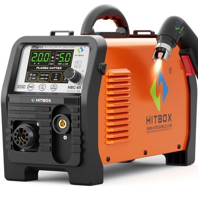 HITBOX 65A Plasmaschneidgerät 220V Non-HF Pilot Arc Mesh Cutting 2T/4T CNC DE