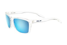 Polar Lithium 01/S Sunglasses Transparent/Mirror Blue Caliber 58