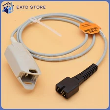 Compatible Nonin 8000AA-1 1m/3ft 7pin Adult Finger Clip SpO2 Sensor Pprobe Cable