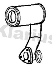 Catalytic Converter Fits Nissan Juke Pulsar Hatchback X-Trail 3 KLARIUS 325138