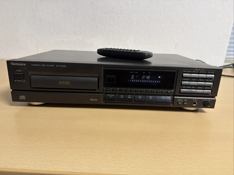 Technics SL-PG420A - MASH Compact Disk Player - mit Fernbedienung - Bild 2 von 4