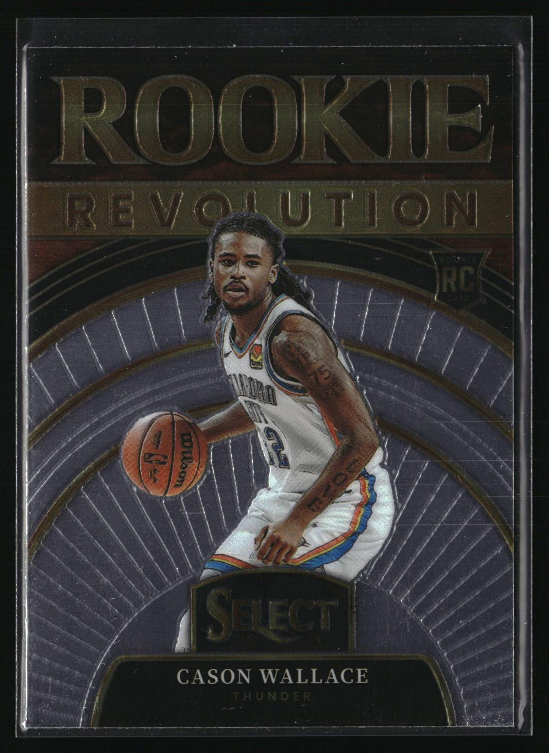 2023-24 Panini Select #29 Cason Wallace Rookie Revolution