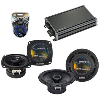 Fits Mazda 190 Series 84-93 Speaker Replacement Harmony R4 R65 & CXA360.4 Amp