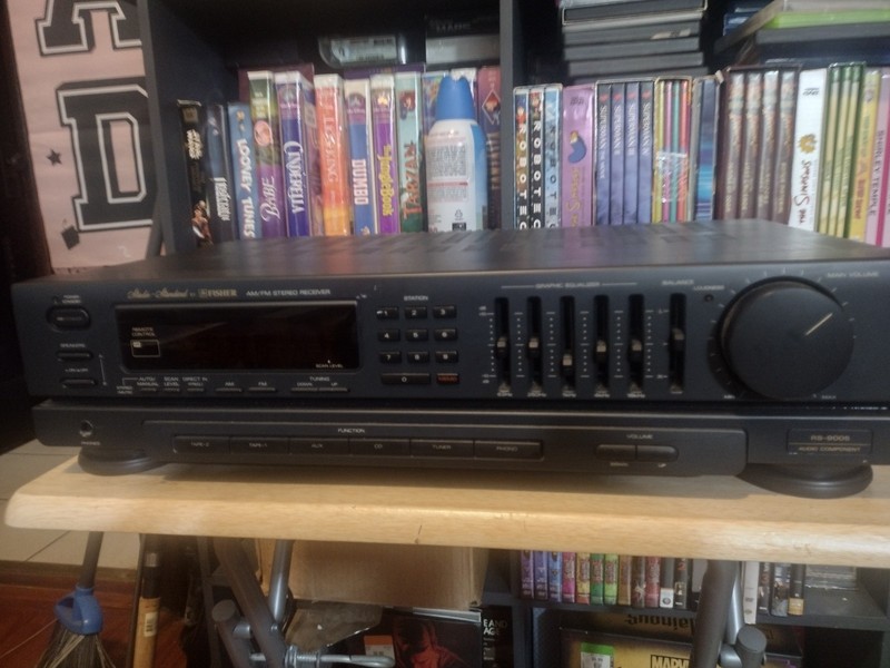 Fisher RS-881R Studio AM/FM Stereo Receiver Equalizer read details
