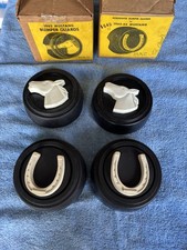 1965 1966 1967 Ford Mustang Bumper Guard Bumperettes Horse Heads Horse Shoes